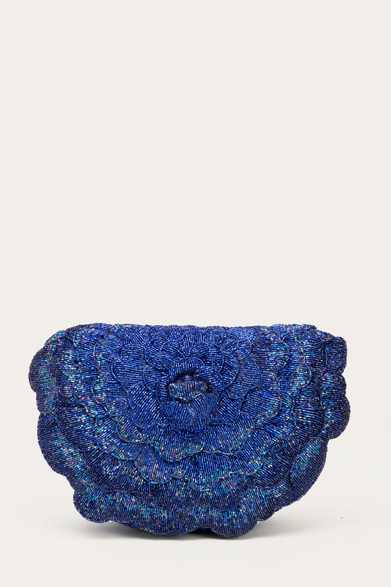 COCO BEADED SLING – ELECTRIC BLUE