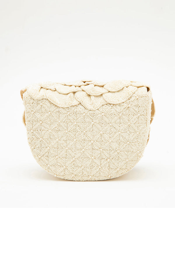 COCO BEADED SLING – IVORY