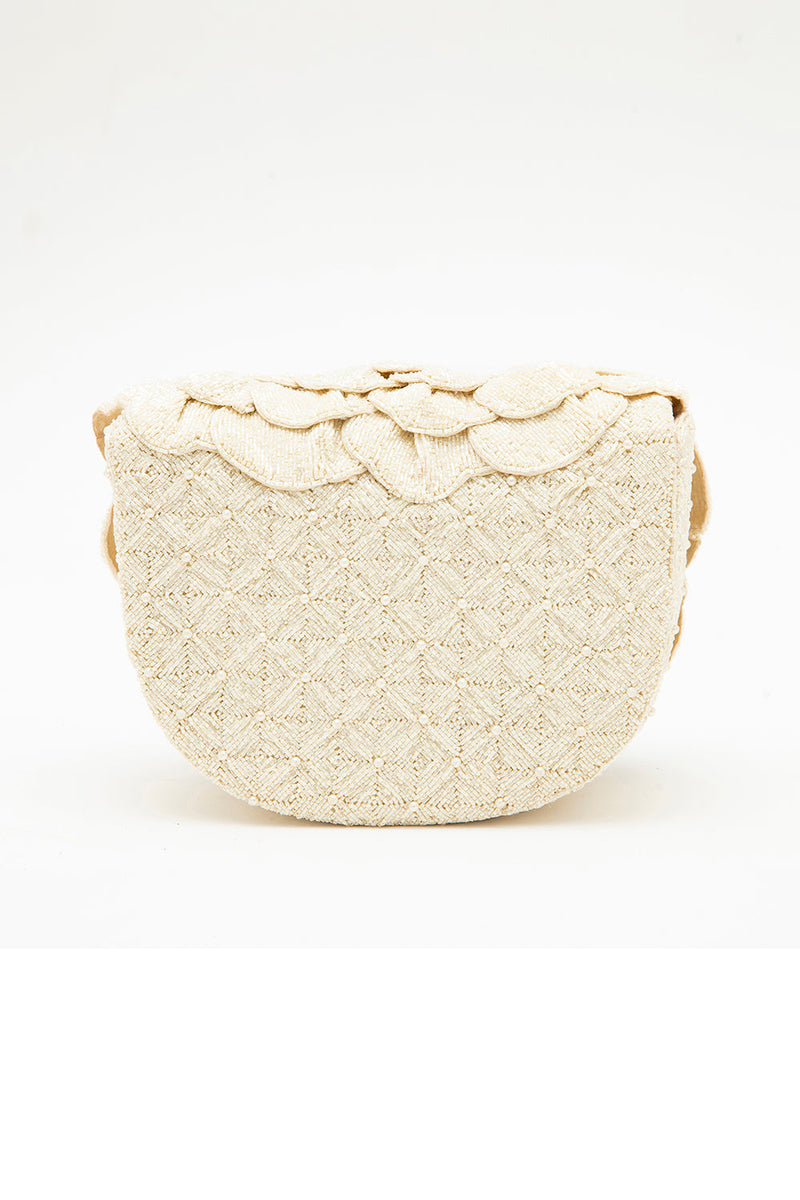 COCO BEADED SLING – IVORY
