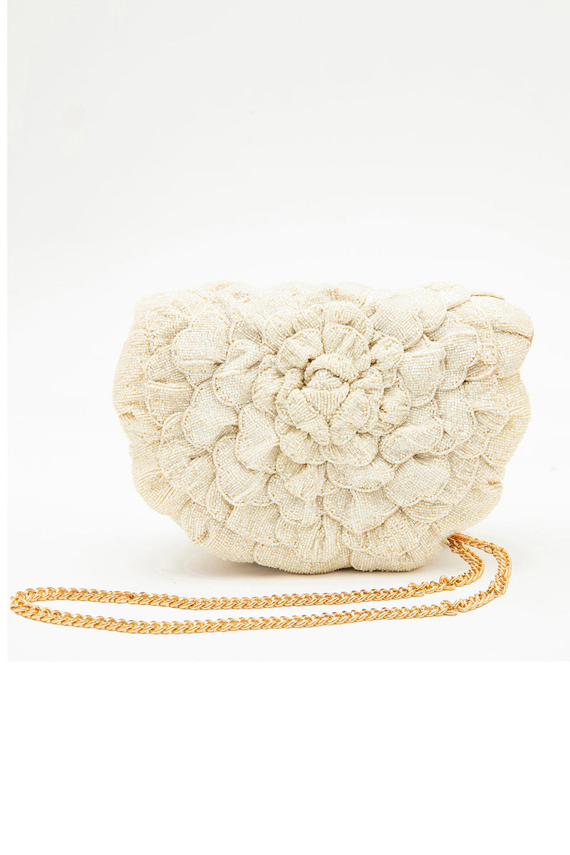 COCO BEADED SLING – IVORY