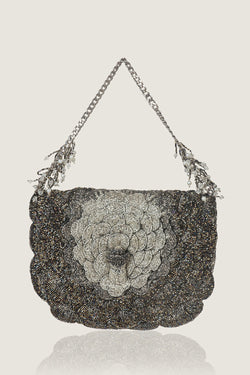 COCO BEADED SLING – SILVER