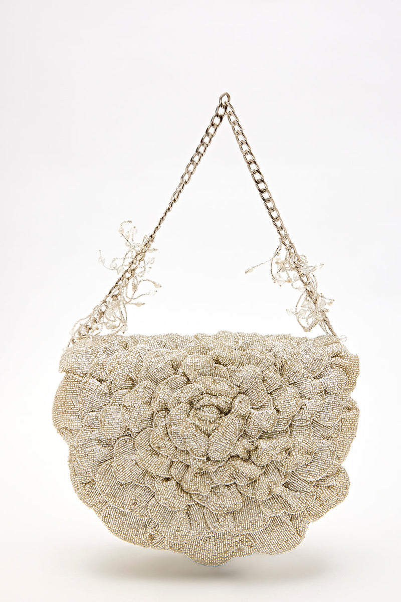 COCO BEADED SLING – SUMMER SILVER
