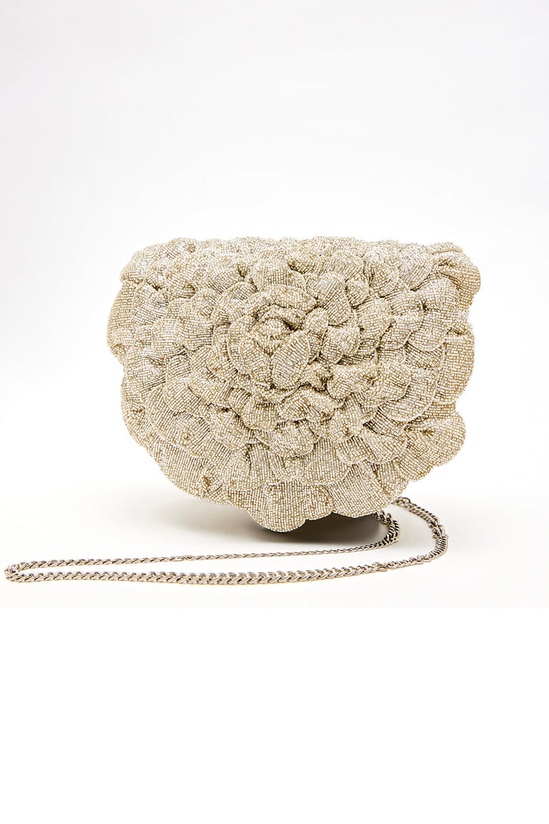 COCO BEADED SLING – SUMMER SILVER