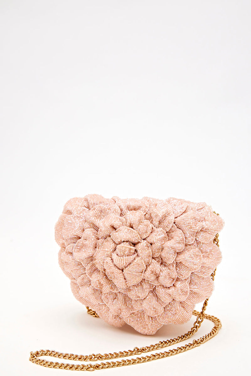 COCO MINI BEADED SLING – BLUSH