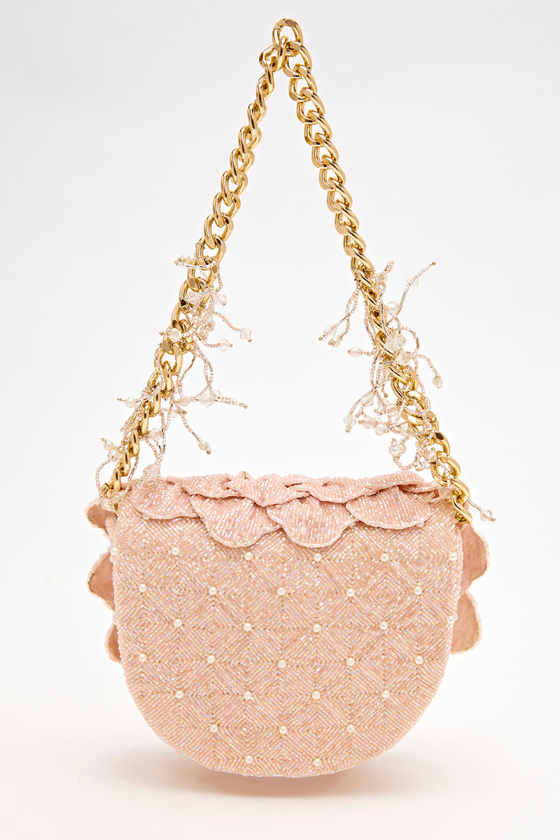 COCO MINI BEADED SLING – BLUSH