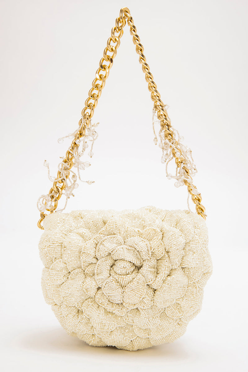 COCO BEADED MINI – IVORY