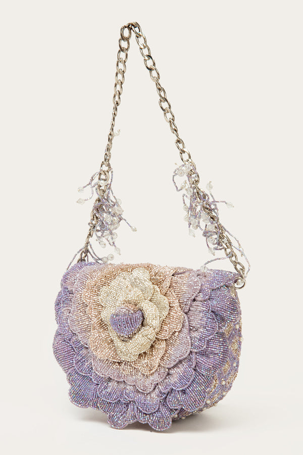 COCO MINI BEADED SLING- LAVENDER