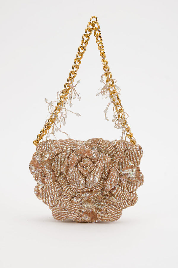 COCO BEADED MINI – ROSEGOLD
