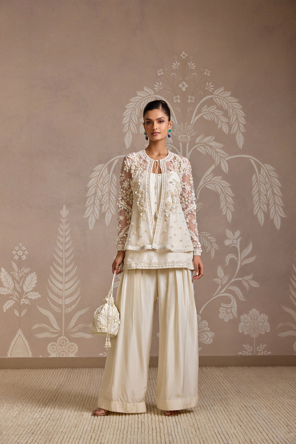 IVORY KURTA SET