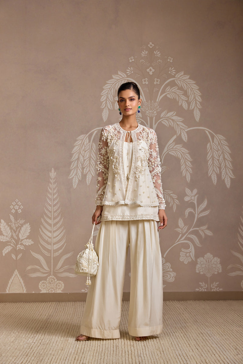 IVORY KURTA SET