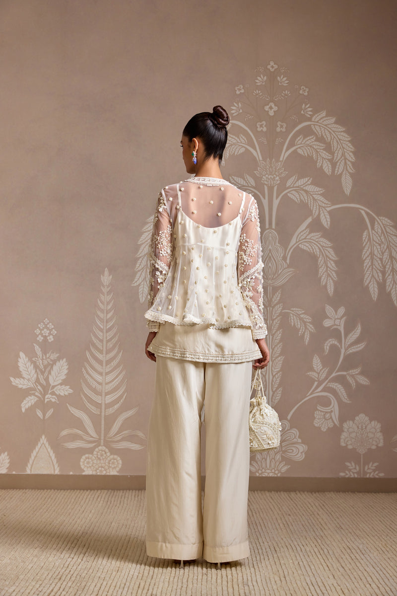 IVORY KURTA SET