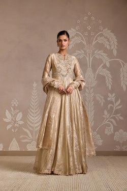 GUNMETAL GOLD ANARKALI