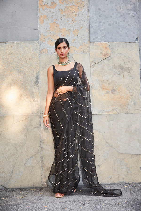 Black Saree