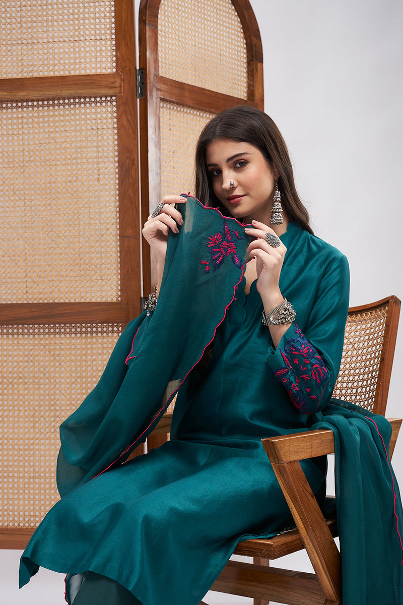 Resham Kurta Set