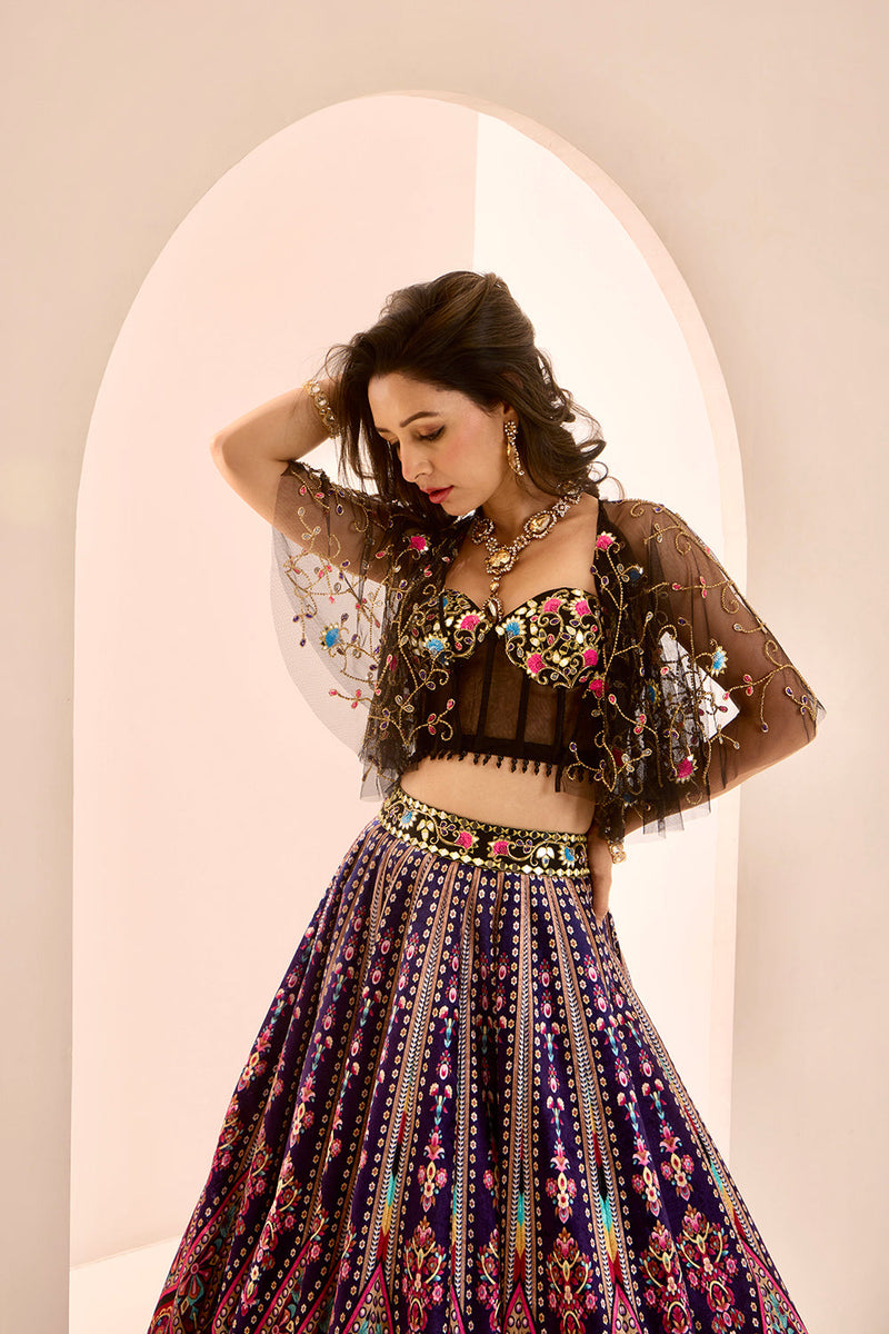 Sanjh Lehenga Set