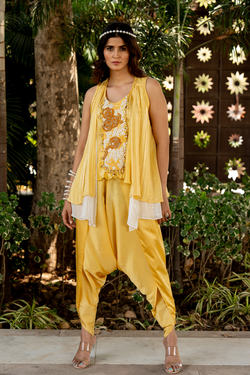 Peplum Dhoti