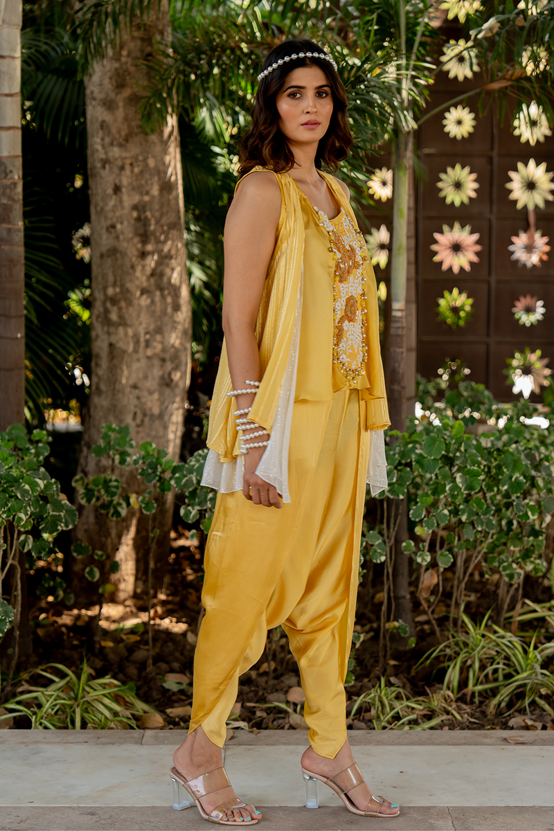 Peplum Dhoti