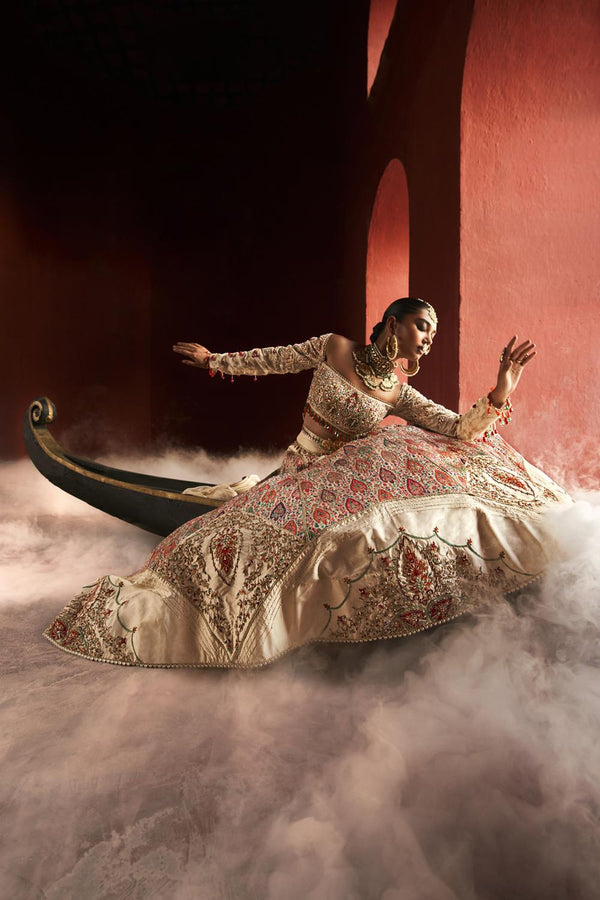 Jamawar Lehenga Set