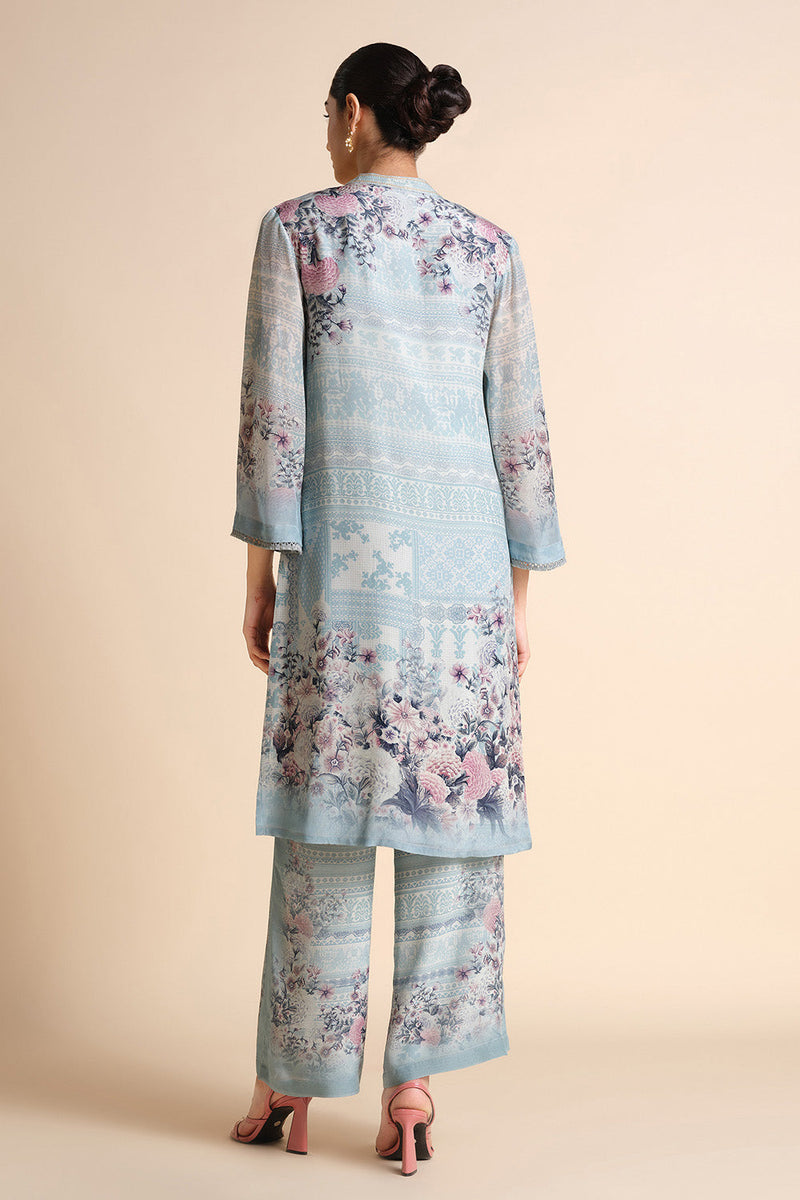 Vanisa Kurta Set - Powder Blue