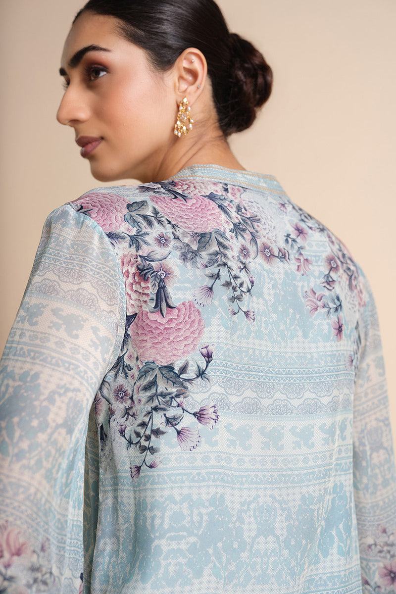 Vanisa Kurta Set - Powder Blue