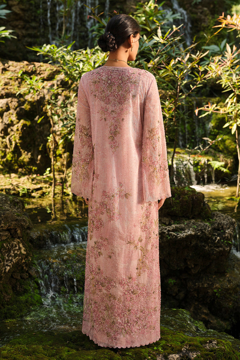 Silaam Printed Kaftan - Blush