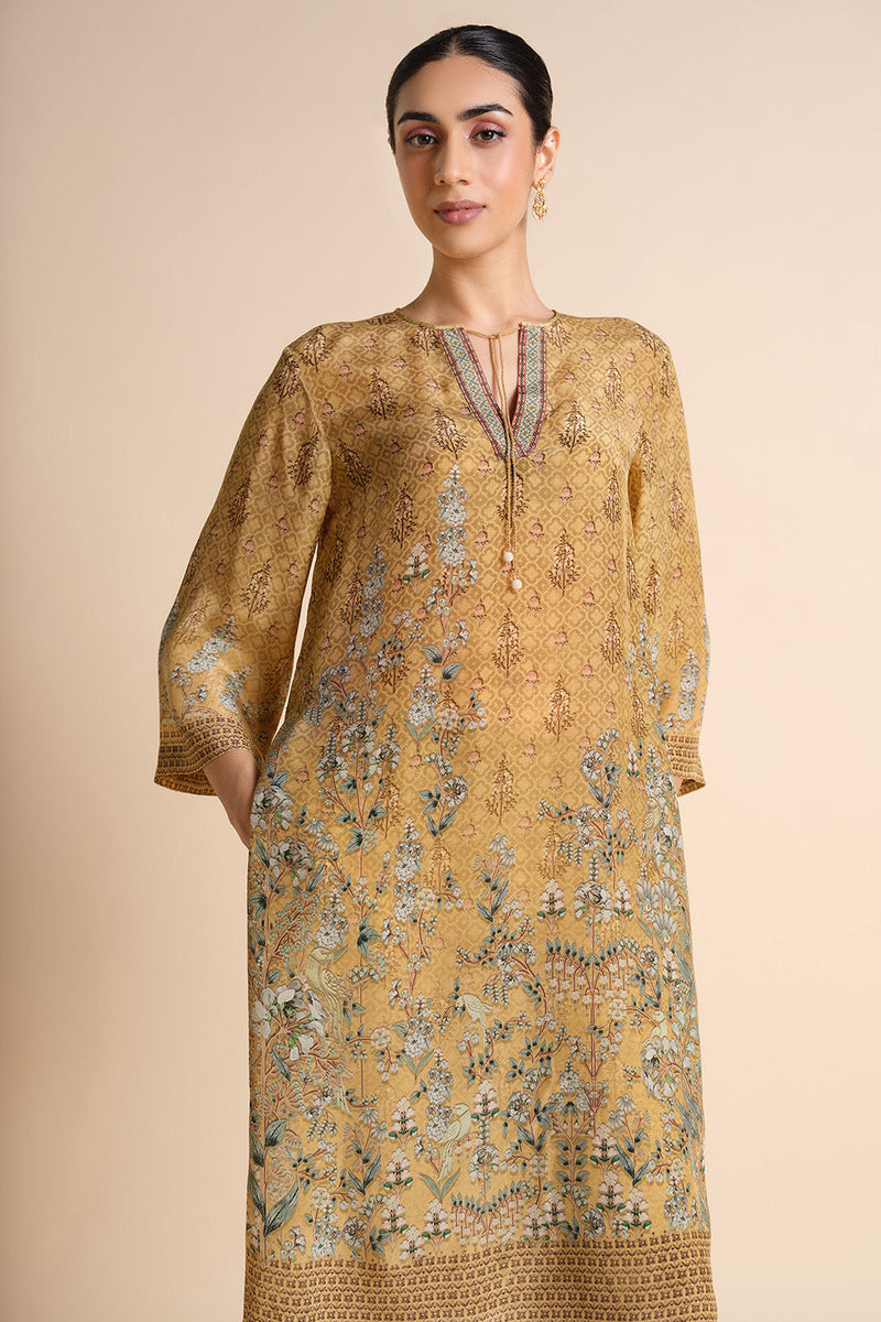 Acajou Kurta Set - Yellow