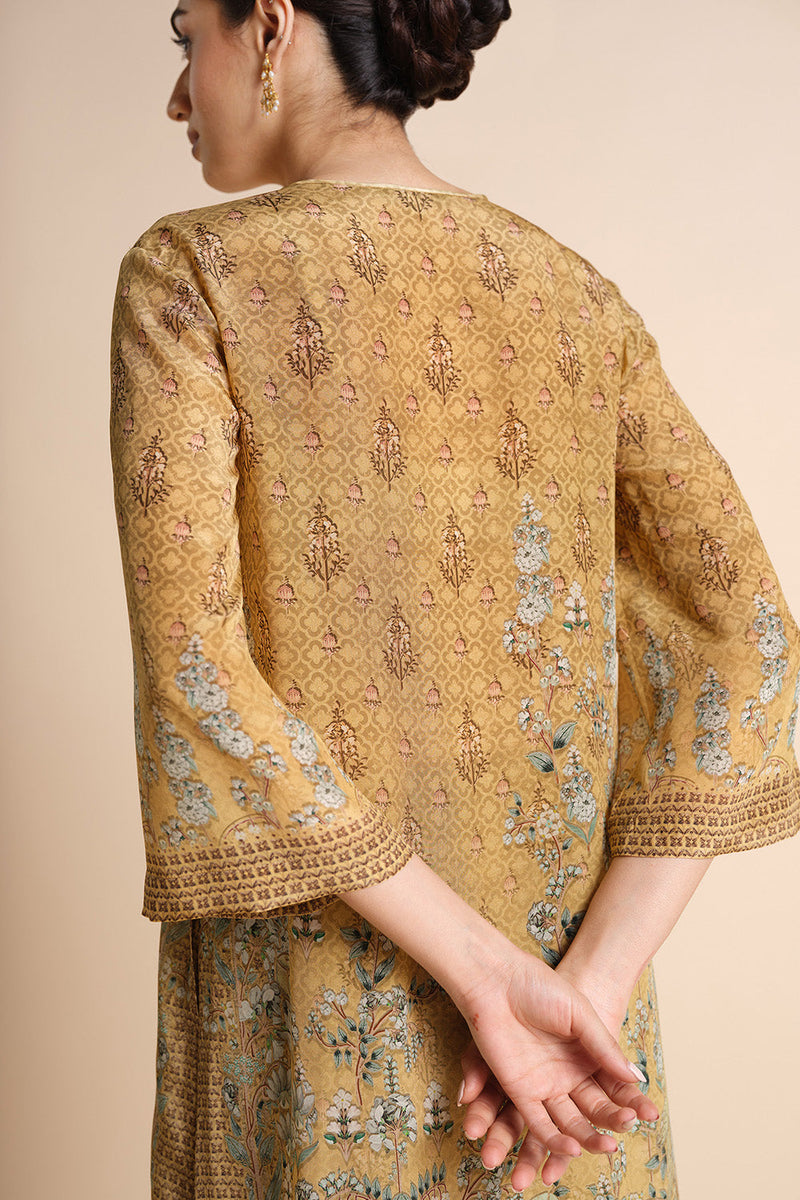 Acajou Kurta Set - Yellow