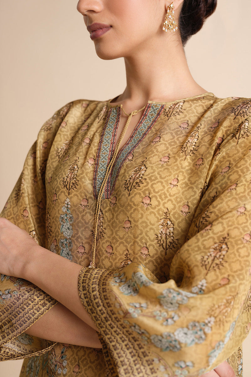 Acajou Kurta Set - Yellow