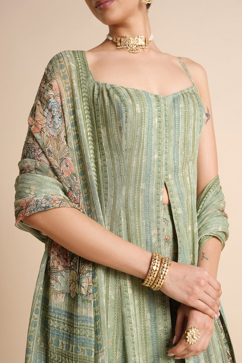 Bruna Suit Set - Sage