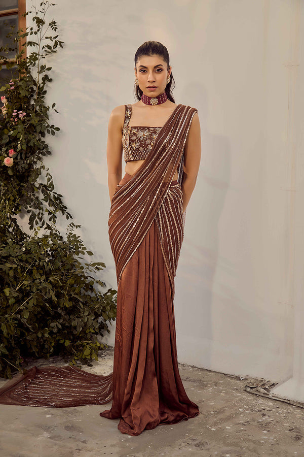Dusk Saree Set