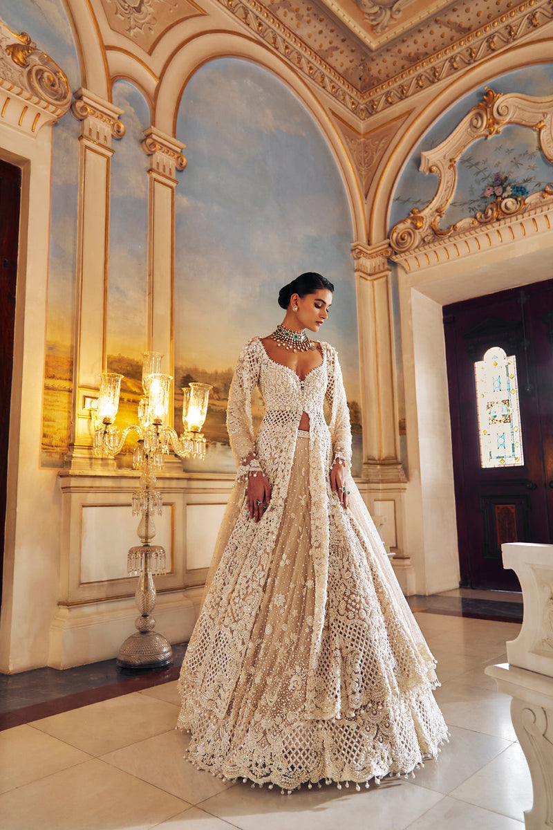 Pearl Jacket Lehenga Set