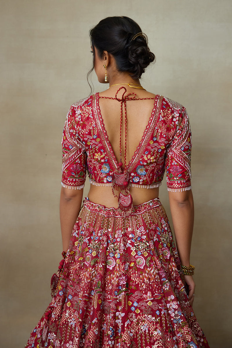 Lovebirds Lehenga Set