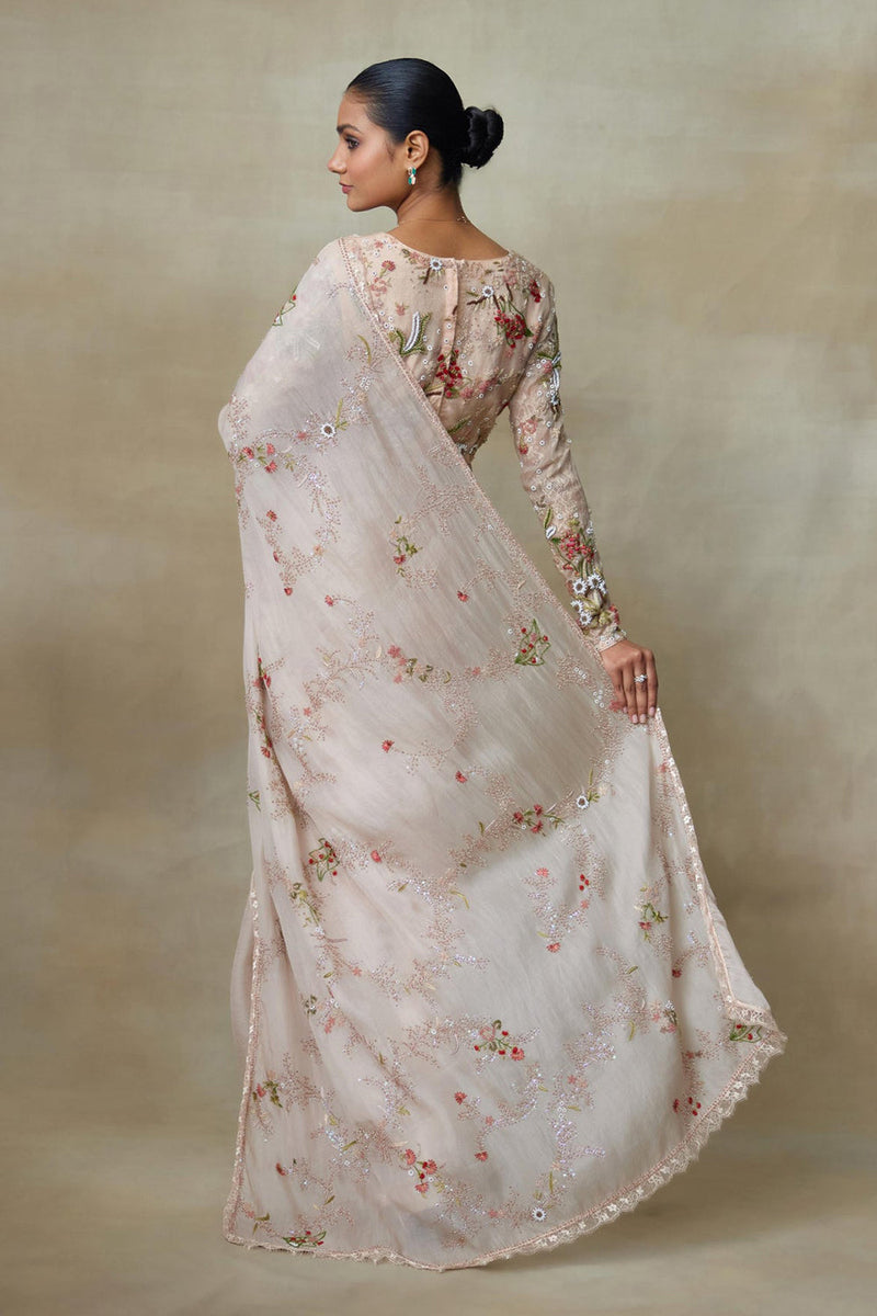 Blush Saree