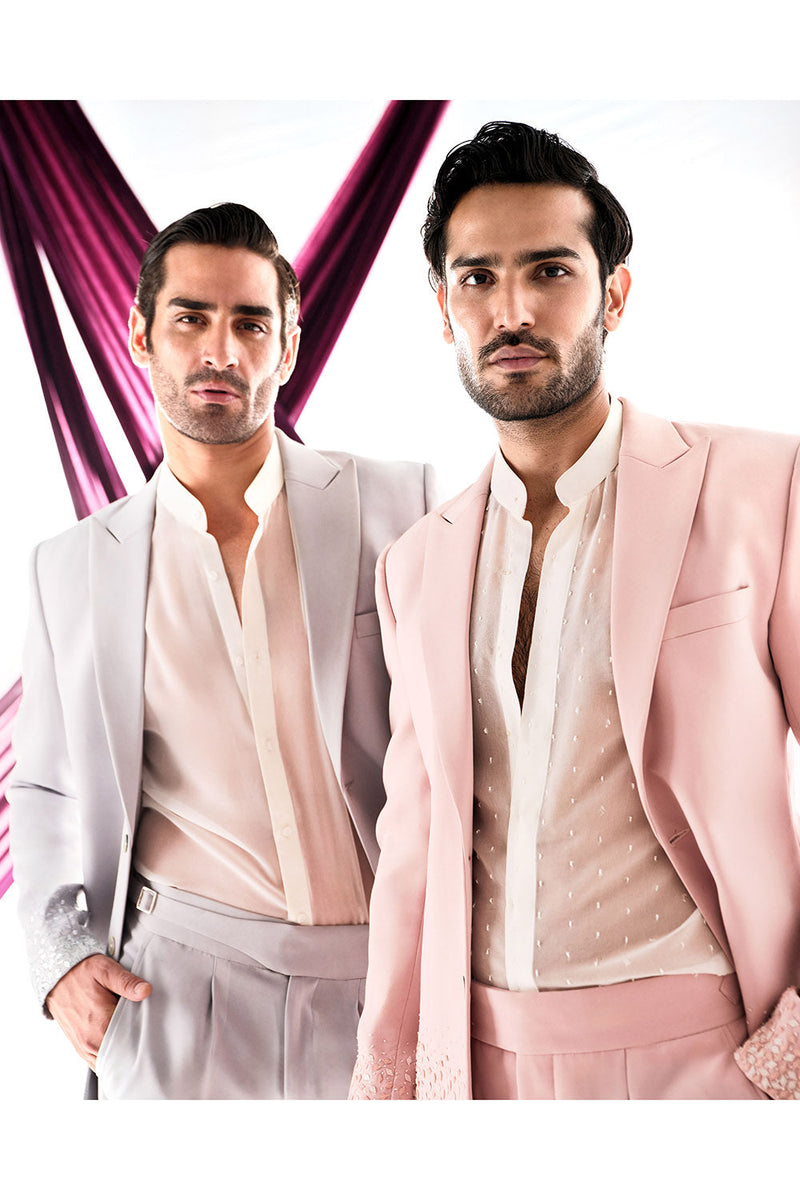 Powder pink jacket