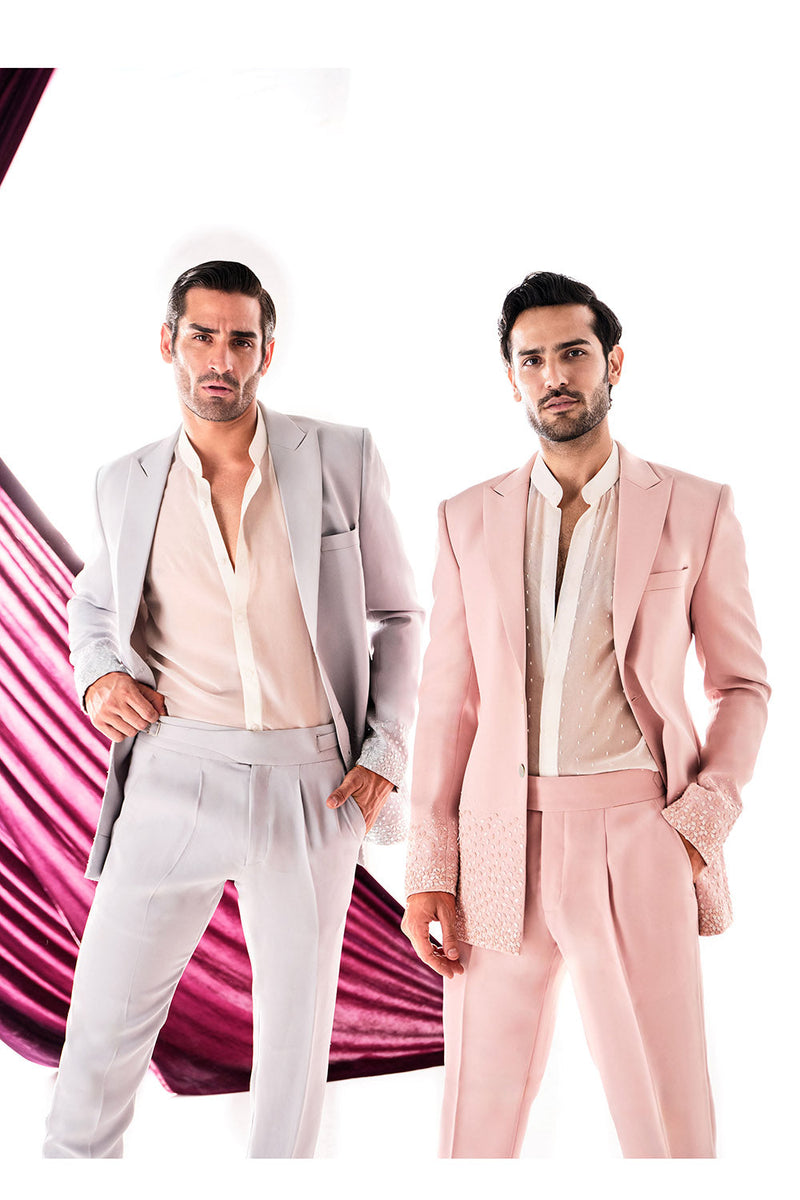 Powder pink jacket