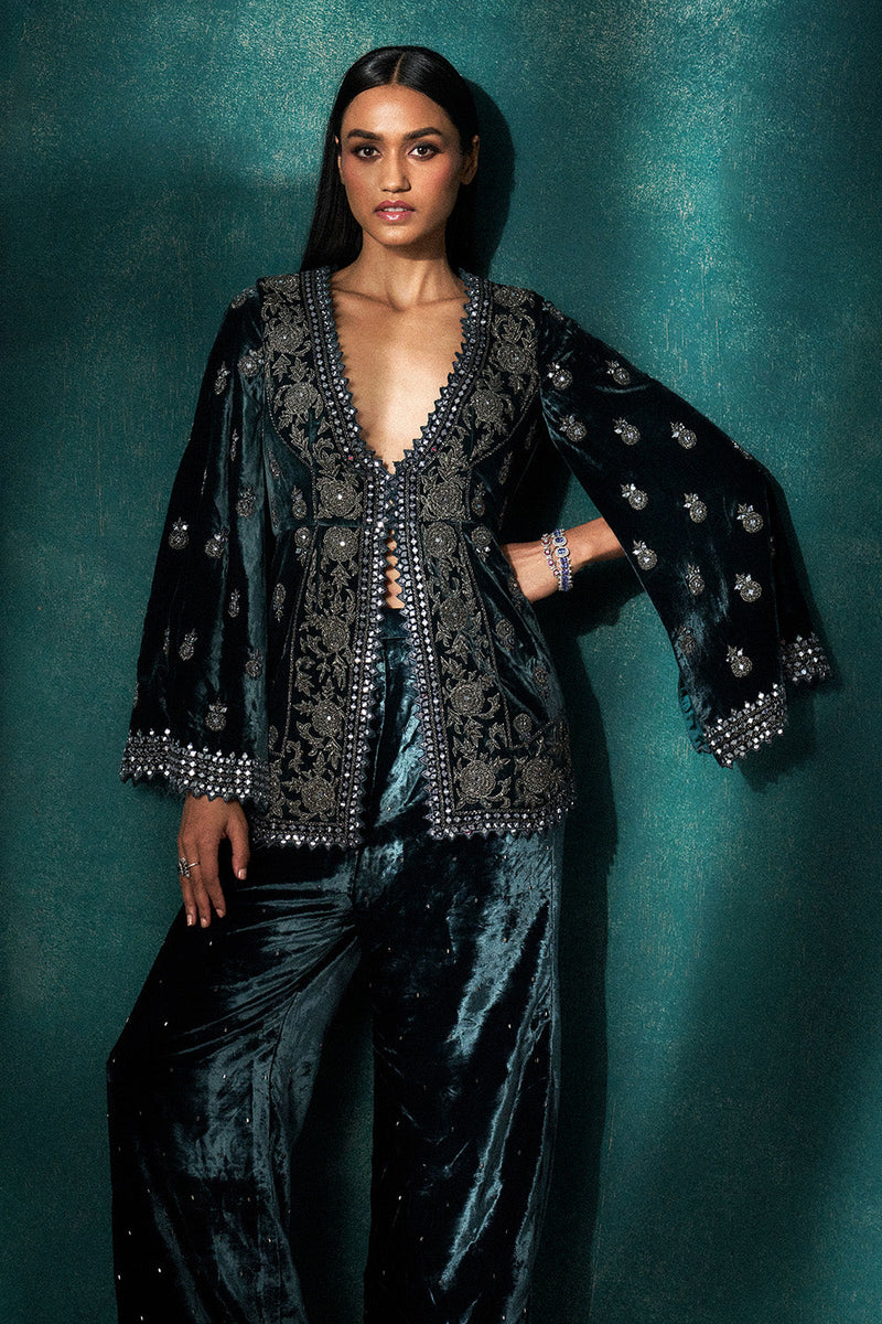 Teel velvet cordset