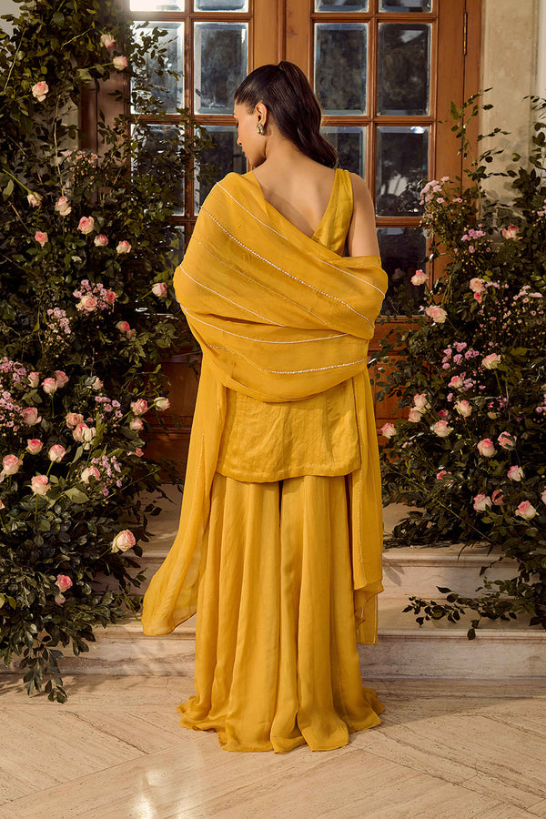 Marigold Sharara Set