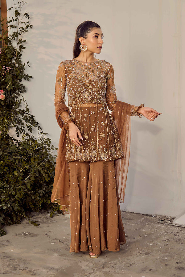 MOCHA MOUSSE SHARARA SET