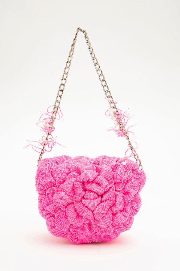 COCO BEADED MINI – PINK PUNCH