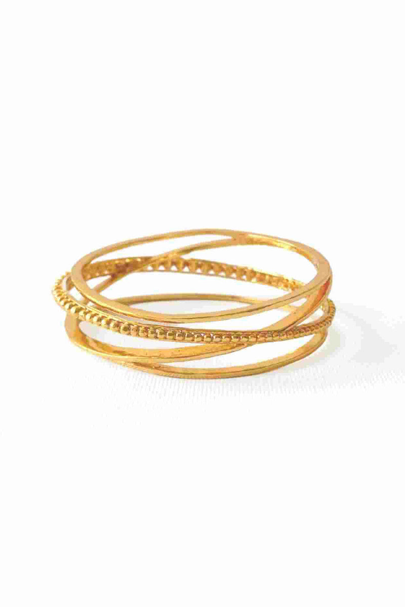 Gold Layered Handcrafted 
 Bangle