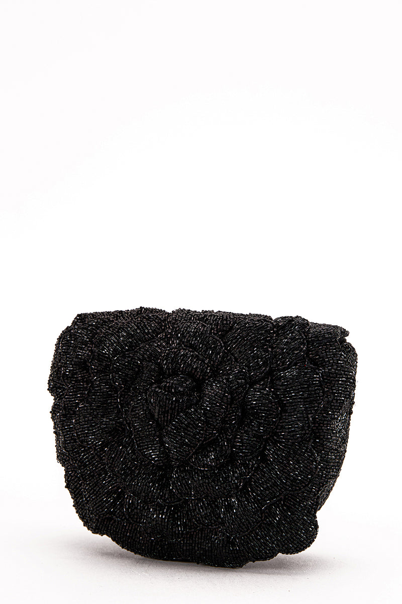 COCO BEADED MINI – BLACK
