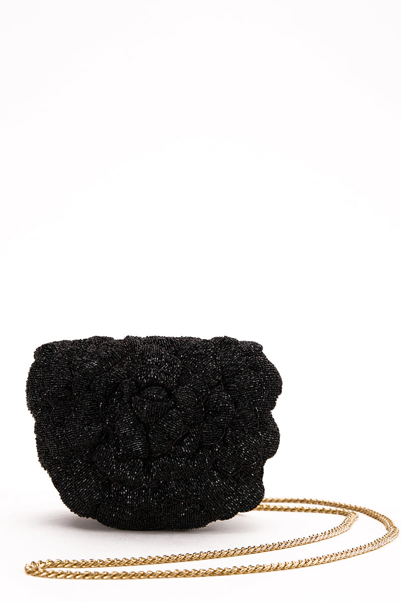 COCO BEADED MINI – BLACK