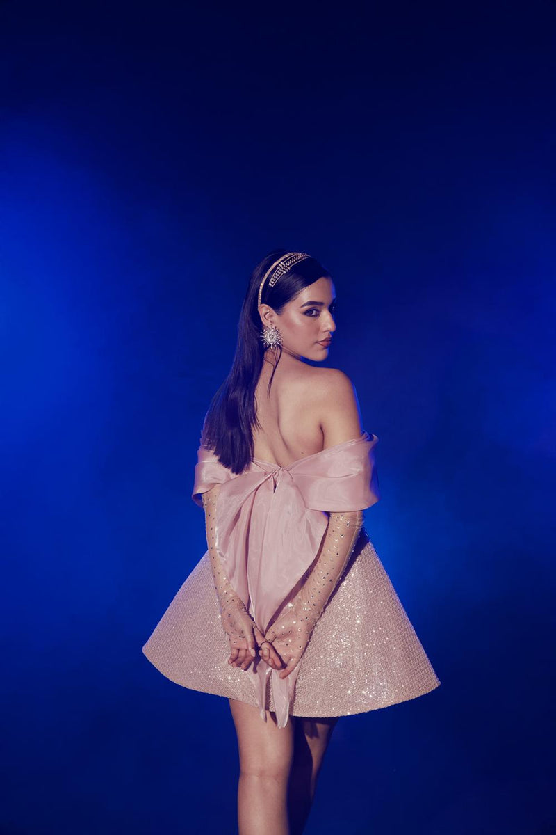 Rose Gold Corset Dress