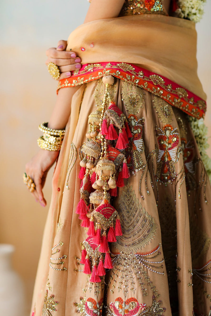 Dull Gold Lehenga Set