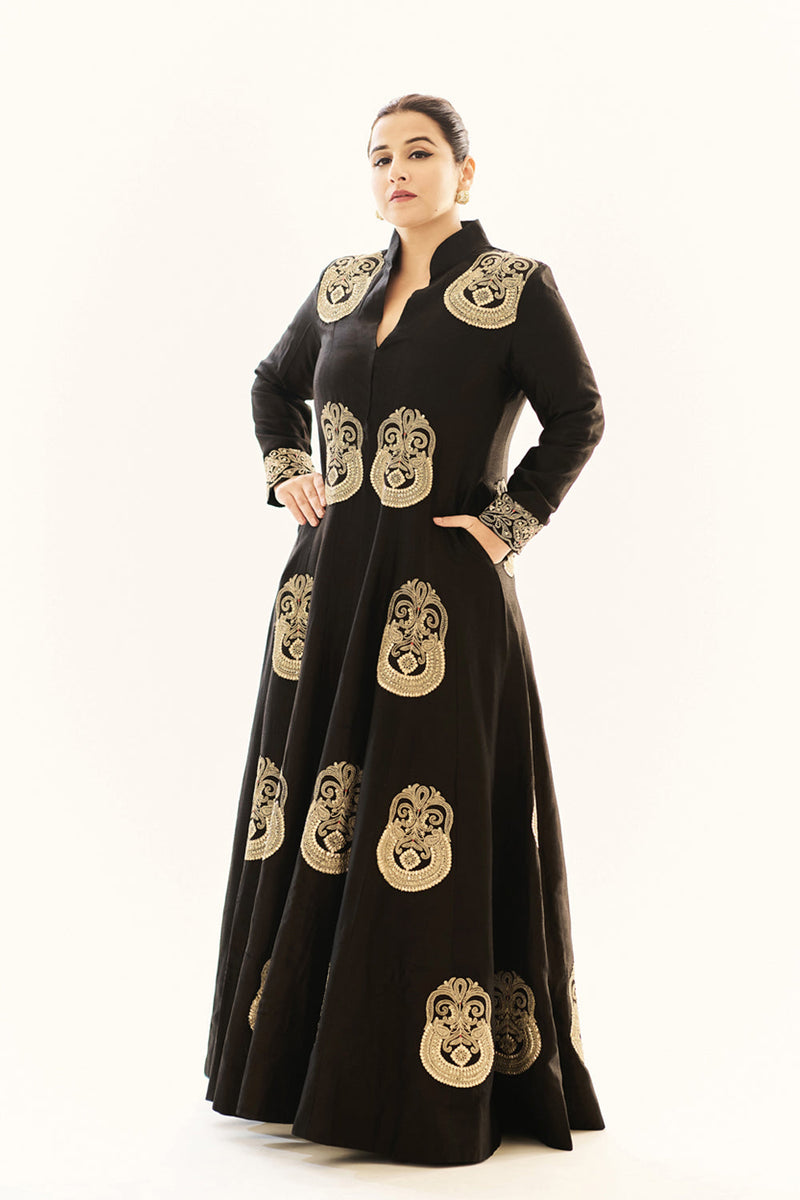 Vidya Balan In Golconda  Fo Jacket Set