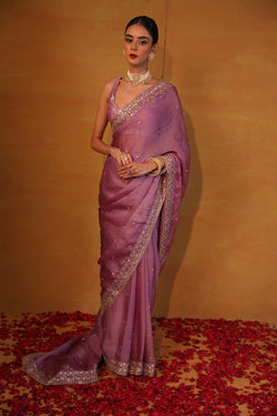 Lavinder organza saree