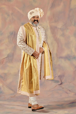 JMC Block Sherwani Set