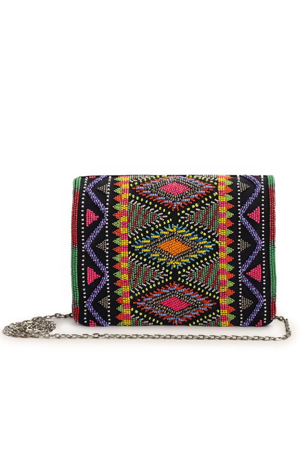 Beaded hawaii clutch