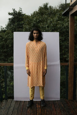 Printed Kurta with Straight Pants