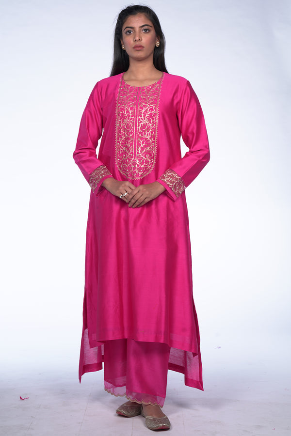 Pink Kurta Set